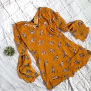 Asos floral mini dress